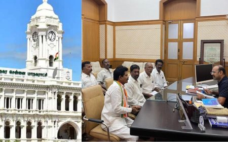 சென்னை மாநகராட்சி கூட்டம்: தவெக அமைச்சர்,எம்எல்ஏக்களை அழைக்க வேண்டும் - காங்கிரசு வலியுறுத்தல்