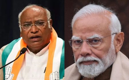 பிரதமர் மோடியை விமர்சித்த கார்கே .... உரிமை மீறல் நோட்டீஸ் அனுப்பிய பாஜக எம்பிக்கள்....   