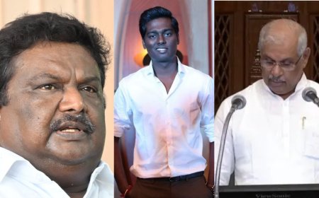 அட்லி, வெட்டி ஒட்டி படம் எடுப்பதை போலவே சட்டபேரவையில் ஆளுநரின் உரை: திமுக எம்எல்ஏ சிவசங்கர் சாடல்...