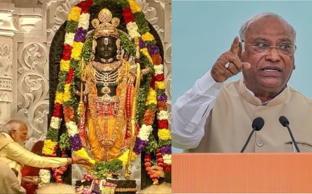 அயோத்தி ராமர் கோயில் காணிக்கை: ரூ.5 ஆயிரம் கோடி திருடிய அர்ச்சகர்கள், கார்கே பகீர் குற்றச்சாட்டு 