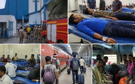 அம்மோனியா வாயு கசிவு: சிகிச்சை முடிந்த 62 தொழிலாளர்கள் ஒடிசாவுக்கு அனுப்பி வைப்பு