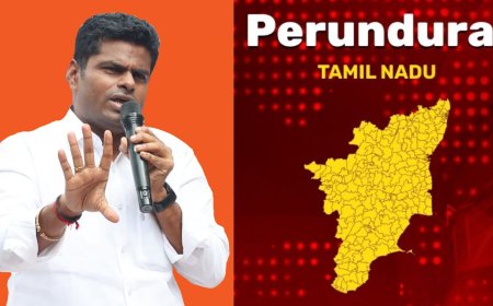 6 தொகுதி இடைத்தேர்தல்: பெருந்துறையில் களமிறங்கும் அண்ணாமலை