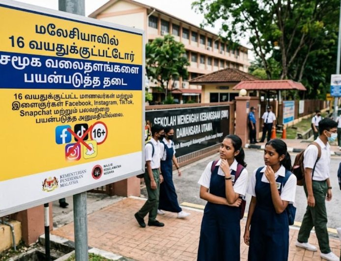 எந்த நாட்டில் தெரியுமா ? 16 வயதுக்குட்பட்டோர் சமூக வலைதளம் பயன்படுத்த தடை: தவறினால் ரூ.24 கோடி அபாரதம் 