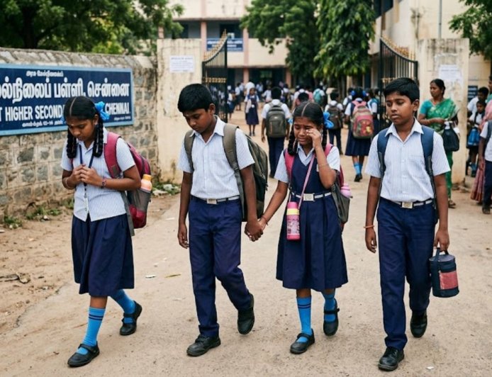 லீவு எல்லாம் ஓவர், நாளை முதல் ஸ்கூல் ஓபன்: வகுப்புகள் சுத்தம் செய்யும் பணி தீவிரம் 