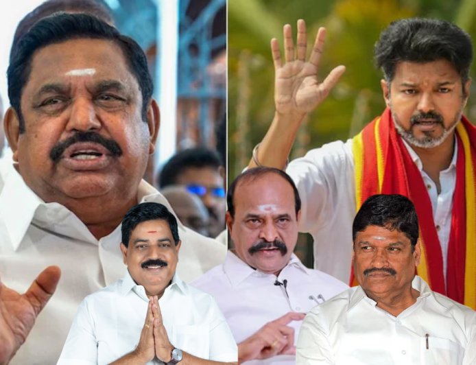 காலியாகும் அதிமுக கூடாரம்... மாஜிக்களை தட்டித்தூக்கிய விஜய்..!