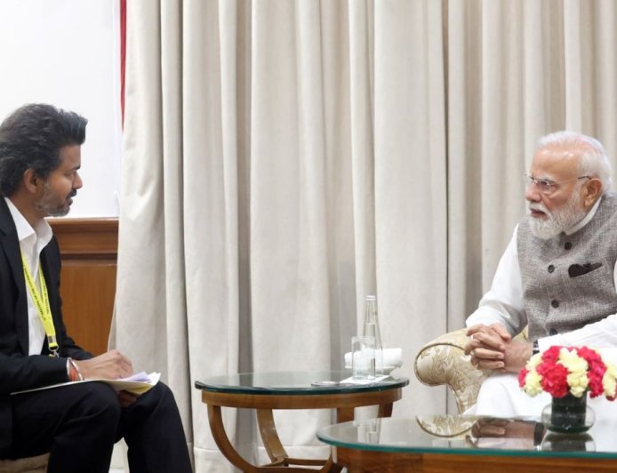 நீட் விலக்கு, கோவையில் எய்ம்ஸ், திருக்குறள் தேசிய இலக்கியம்: நிதி ஆயோக் கூட்டத்தில் முதல்வர் விஜய் வலியுறுத்தல் 