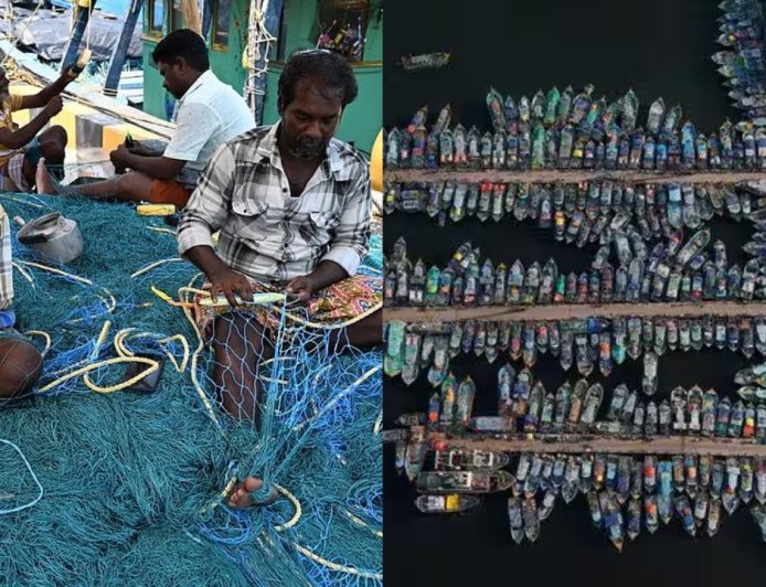 மீன்பிடி தடைக்காலம் நாளையுடன் நிறைவு: கடலுக்கு செல்ல தயாராகும் மீனவர்கள் 