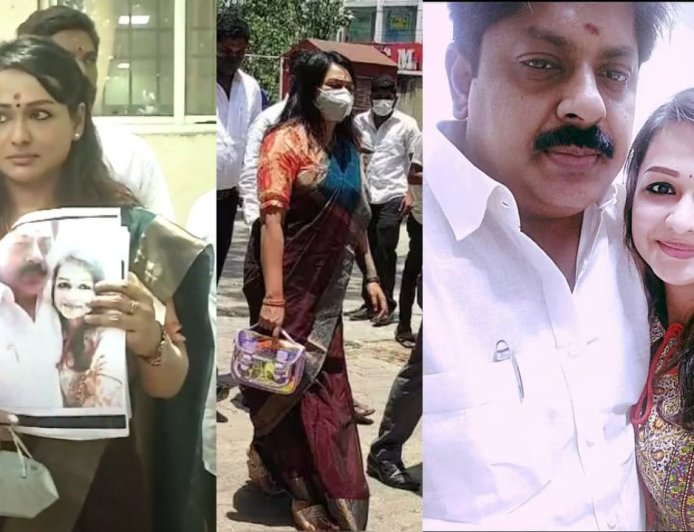 அதிமுக முன்னாள் அமைச்சர் மணிகண்டன் மீது நடிகை மீண்டும் பரபரப்பு புகார்