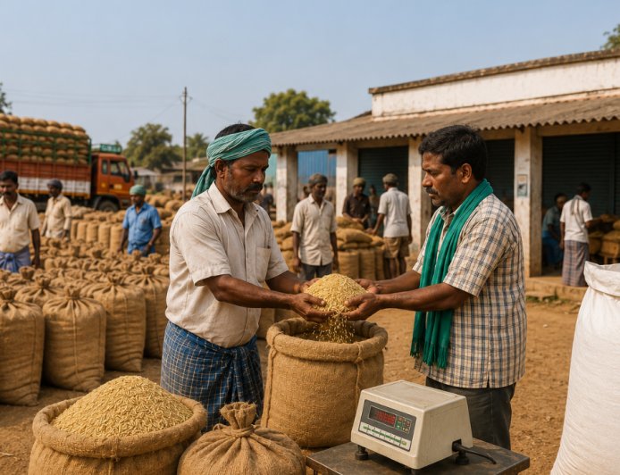 நெல் பணம் எப்போது? காத்திருக்கும் விவசாயிகள்
