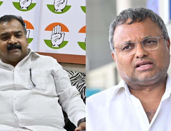 சிவகங்கை காங்கிரஸில் புதிய ட்விஸ்ட்.. தலைத்தூக்கும் கோஷ்டி மோதல்..? 