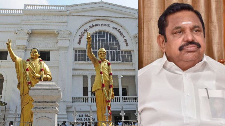 கட்சியில் இளைஞர்களுக்கு வழிவிடுங்கள்: எடப்பாடிக்கு எதிராக களமிறங்கிய  அதிமுகவில் ஐடி விங்க் 