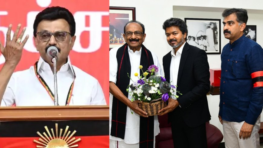 திமுகவின் அடுத்த கூட்டணி அவுட்..? தவெகவுடன் இணைகிறாரா வைகோ?