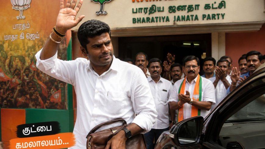 பாஜகவில் இருந்து விலகினார் அண்ணாமலை ? ஜூன் 4-ல் 'மக்கள் சக்தி இயக்கம்' கட்சியை அறிவிக்கிறார்!