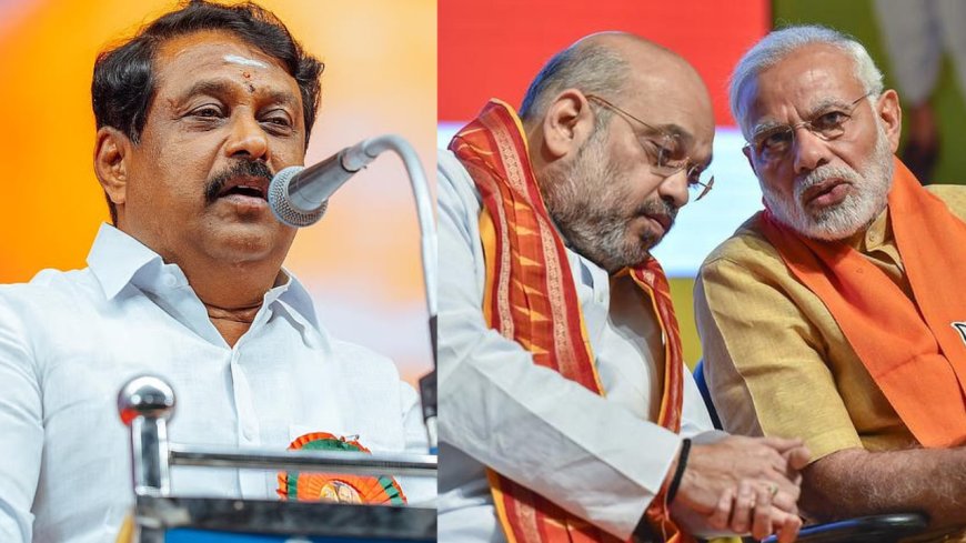 நைஸாக கழட்டிவிடப்படும் நயினார்...? மாறும் பாஜக மாநிலத் தலைமை..?