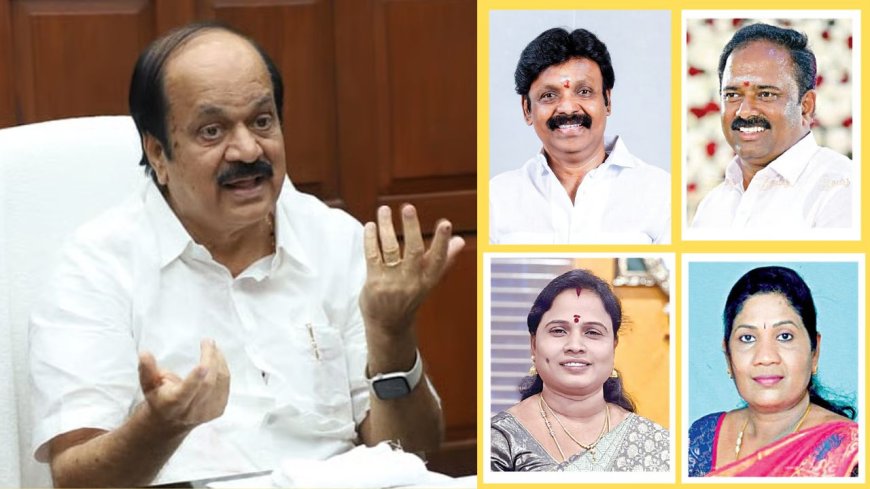 21 எம்எல்ஏக்கள் ஓகே, ஆன  4  அதிமுக எம்.எல்.ஏ-க்களுக்கு சிக்கல்:  சபாநாயகர் ஜேசிடி பிரபாகர் 'ட்விஸ்ட்' 
