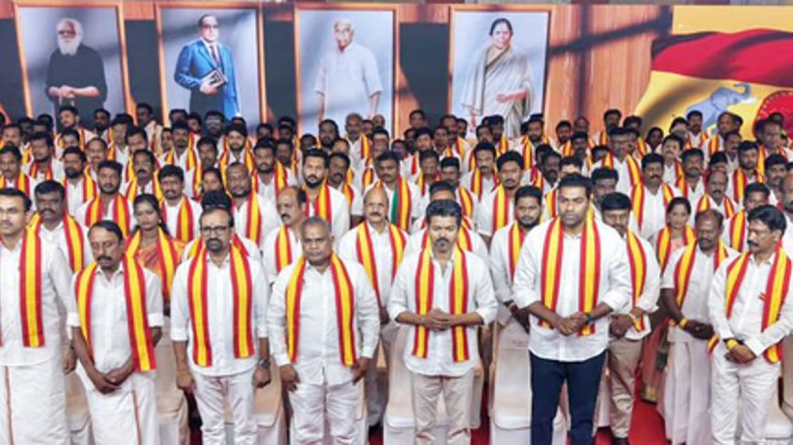 தவெக எம்எல்ஏக்கள்  மாவட்ட செயலாளர்கள் கூட்டம்: புஸ்ஸி ஆனந்த் தலைமையில் நடக்கிறது 