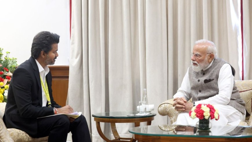 நீட் விலக்கு, கோவையில் எய்ம்ஸ், திருக்குறள் தேசிய இலக்கியம்: நிதி ஆயோக் கூட்டத்தில் முதல்வர் விஜய் வலியுறுத்தல் 
