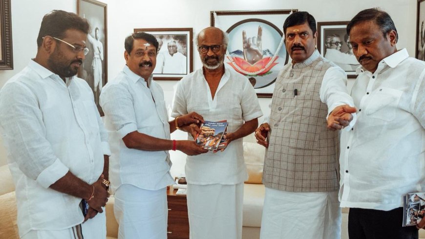 ரஜினிகாந்த், நயினார் நாகேந்திரன் திடீர் சந்திப்பு: அண்ணாமலை புதிய கட்சி குறித்து ஆலோசனை? 