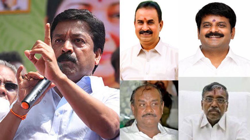 சிவி சண்முகம்  வீட்டில் மாஜிக்கள் மீட்டிங்… என்ன செய்யப்போகிறார் இபிஎஸ்?