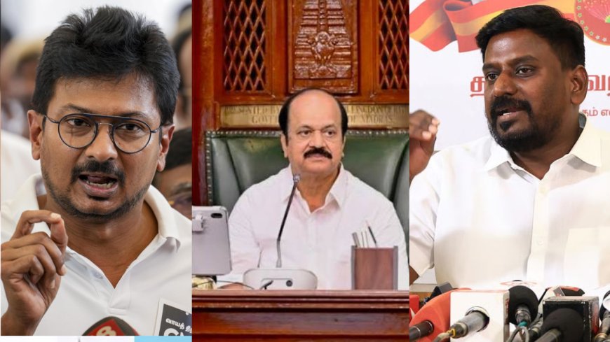 சட்டமன்ற Live Cut சர்ச்சை.. சபாநாயகருக்கு உதயநிதி கடிதம்; விளக்கம் அளித்த அமைச்சர் ராஜ்மோகன்.!
