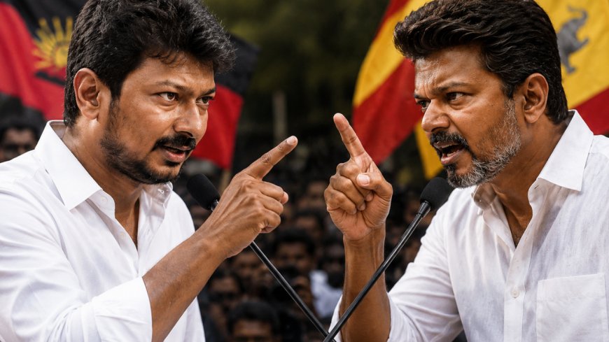 "அடக்குமுறையை கையில் எடுத்துள்ளது த.வெ.க. அரசு - உதயநிதி ஸ்டாலின் குற்றச்சாட்டு...