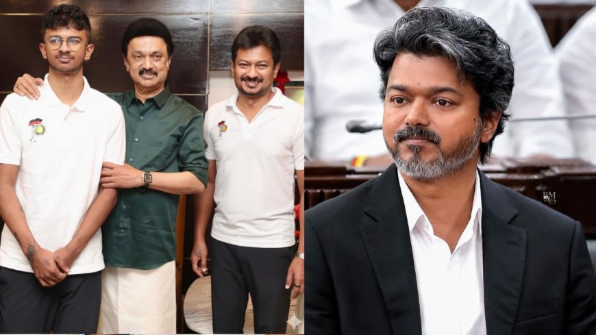 அரசியலில் குதிக்கும் இன்பநிதி? தந்தைக்காக களமிறங்குகிறாரா? வைரலாகும் இன்ஸ்டா ஸ்டோரி.!