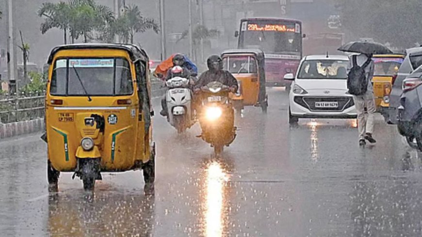 சென்னை, திருவள்ளூர் உள்பட 6 மாவட்டங்களில் இன்று கனமழைக்கு வாய்ப்பு : வானிலை ஆய்வு மையம்