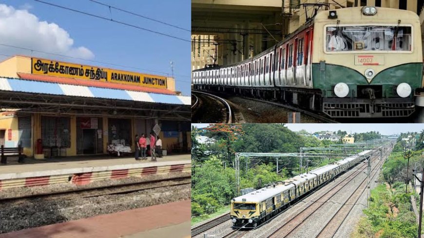 சென்னை அரக்கோணம் புறநகர் ரயில் சேவை: இன்றும், நாளையும் ரத்து 