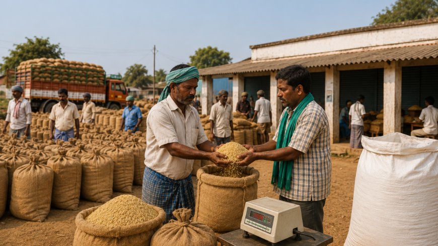 நெல் பணம் எப்போது? காத்திருக்கும் விவசாயிகள்