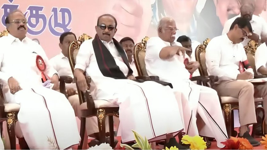 திமுக கூட்டணி மதிமுக வெளியேறியது : 2 எம்எல்ஏக்கள் பங்கேற்கவில்லை, வைகோ அதிர்ச்சி 