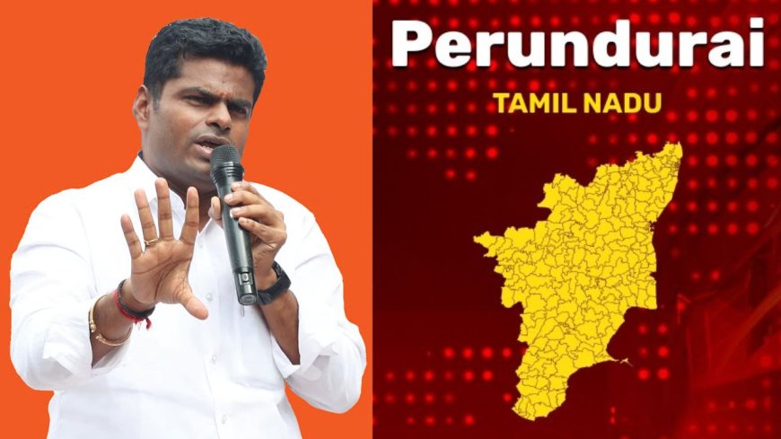 6 தொகுதி இடைத்தேர்தல்: பெருந்துறையில் களமிறங்கும் அண்ணாமலை