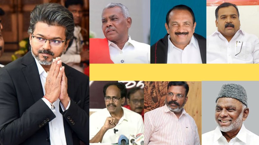 தவெக கூட்டணி கட்சி தலைவர்கள் கூட்டம் : நாளை மறுநாள் சென்னையில் நடக்கிறது