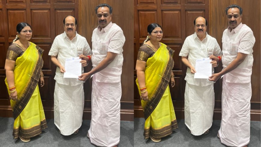 எடப்பாடிக்கு அதிர்ச்சி மேல்  அதிர்ச்சி: எம்.எல்.ஏ பதவியை ராஜினாமா செய்தார் எம்.ஆர்.விஜயபாஸ்கர்!