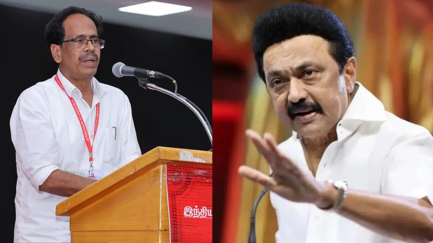இடைத்தேர்தலில் ஸ்டாலின் போட்டி?  வீரபாண்டியன் சொன்னது என்ன?