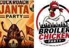 இந்தியாவின் Cockroach Janata Party க்கு போட்டியாக  வங்காளத்தின் 'Broiler Chicken Party'!