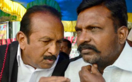நோபல் பரிசு சர்ச்சைக்கு Full Stop... திருமாவளவனை பற்றி பேசியதை வாபஸ் பெற்ற வைகோ!