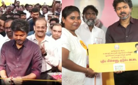 பெரம்பூர் தொகுதி : மக்கள் சேவையை தொடங்கி வைத்த முதலமைச்சர் விஜய்!