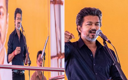 கரூரில் விஜயின் பேச்சு :  சூடுபிடித்த இடைத்தேர்தல் அரசியல்....