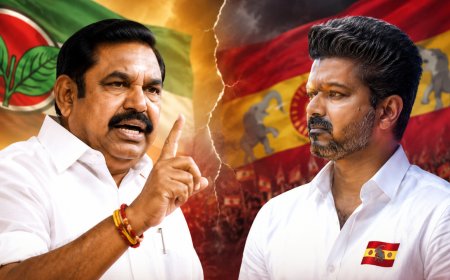 ”கட்சி நடக்கிறதா? நடத்துகிறோமா? என்பதே தெரியாவதவர் இபிஎஸ்..” – தவெக பதிலடி
