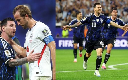 FIFA: இங்கிலாந்தை வீழ்த்தி இறுதிச்சுற்றுக்கு  முன்னேறிய அர்ஜென்டினா!