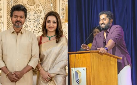 விஜய்–த்ரிஷா வைரல் ஜோடி... தியான் ஸ்ரீனிவாசனின் பேச்சு இணையத்தில் ட்ரெண்ட்!