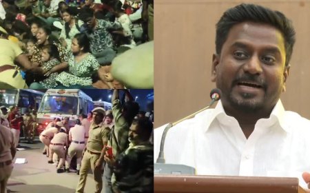 என்னது சாலை போராடுவதற்கான இடமில்லையா?... சர்ச்சையாகும் அமைச்சரின் பேச்சு..!