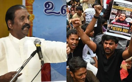 ”நிரந்தர நீக்கமே ஒரே தீர்வு….” - மாணவர்களுக்கு ஆதரவாக களமிறங்கிய வைரமுத்து..!