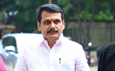 தவெக ஆட்சி கவிழ்ப்பு வழக்கு: செந்தில் பாலாஜி நீதிமன்றத்தில் நேரில் ஆஜர்!