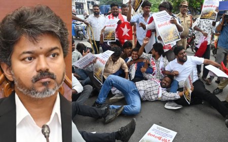 இடதுசாரி மாணவர்களை சந்திக்காத விஜய்...கைதுக்கு மௌனம் ஏன்?