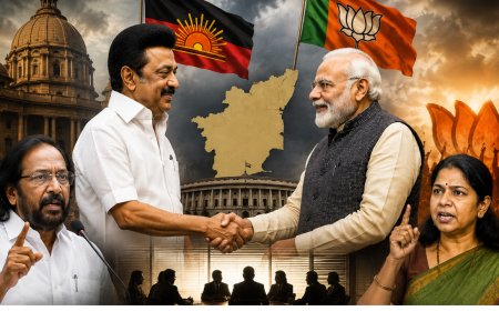 தொகுதி மறுவரையறை டீல்... பா.ஜ.க.வுடன் நெருங்குகிறதா தி.மு.க.?