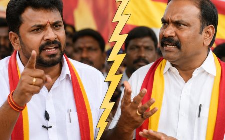மயிலாடுதுறை தவெகவில் உட்கட்சி மோதல்... மாவட்டச் செயலாளர் vs முன்னாள் திமுக நிர்வாகி!