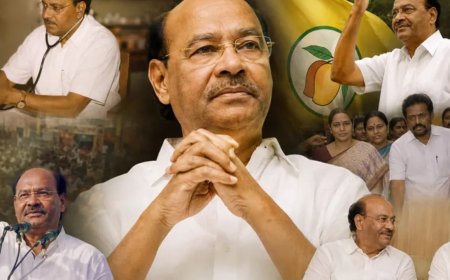 வன்னியர் சங்கம் முதல் பா.ம.க. வரை... டாக்டர் ராமதாஸின் வரலாற்றுப் பயணம்!