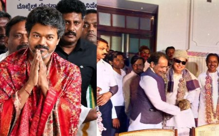 எம்.ஜி.ஆர். பாணியில் விஜய்... கர்நாடக அரசியலில் என்ட்ரியா?