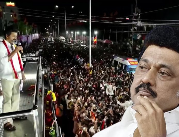”விஜய்மீது ஏன் FIR போடல? – திமுக செஞ்ச பெரிய தப்பு அதுதான்..” – கொந்தளிக்கும் உடன்பிறப்புகள்..!